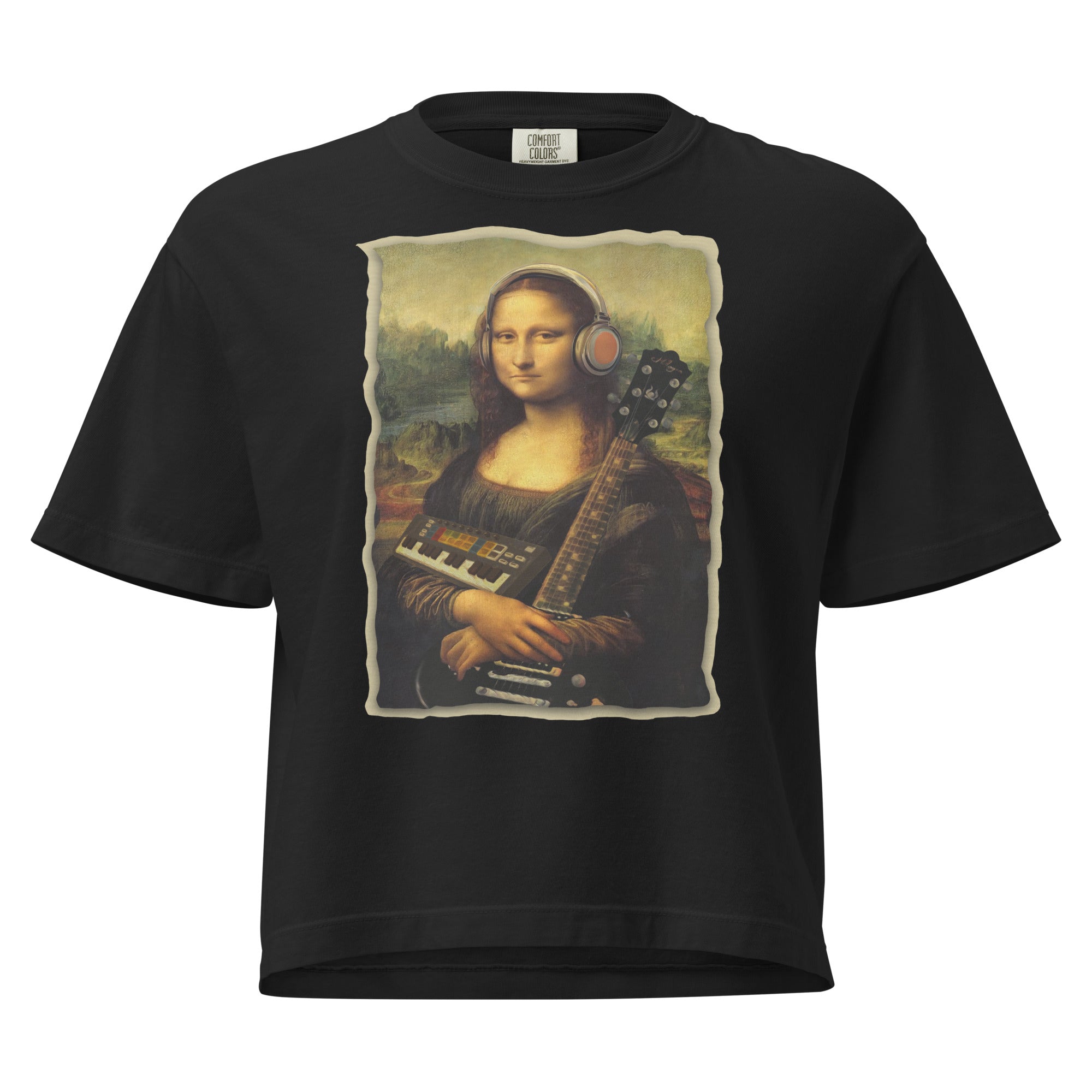 Audio Lisa Tee Cropped – Command + S Apparel